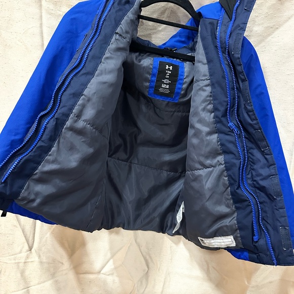 Under Armour Blue and gray winter jacket - Picture 3 of 4
